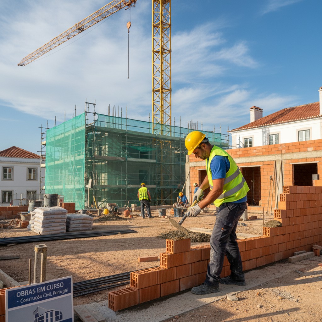 Pequenos Trabalhos de Construção Civil - Serviço profissional de limpeza de exteriores ÁREALIMPA em Portugal